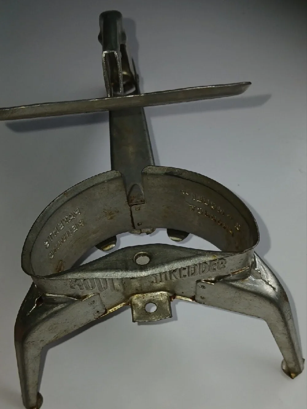 Vintage Mouli Shredder- Made In France--no Cutter Plate